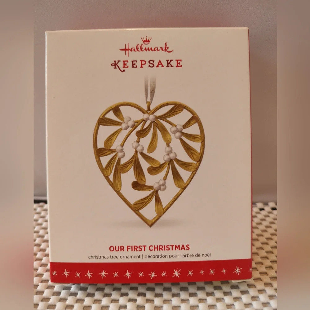 Hallmark Keepsake Christmas Ornament Our First Christmas 2016 NWT